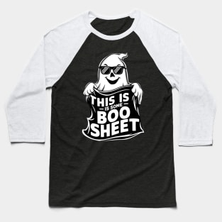 Ghost | This is some Boo Sheet | T Shirt Design Baseball T-Shirt